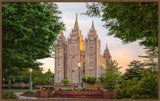 Salt Lake Temple - Calm Summer by Robert A Boyd