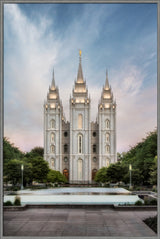 Salt Lake Temple - Chrome Series by Robert A Boyd