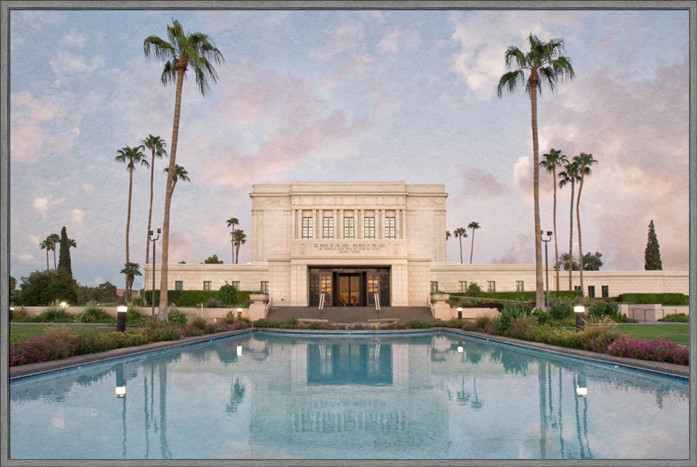 Mesa Temple - Textured by Robert A Boyd