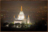 Oakland Temple - Night Vista by Robert A Boyd