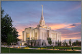 Ogden Temple - Eventide by Robert A Boyd