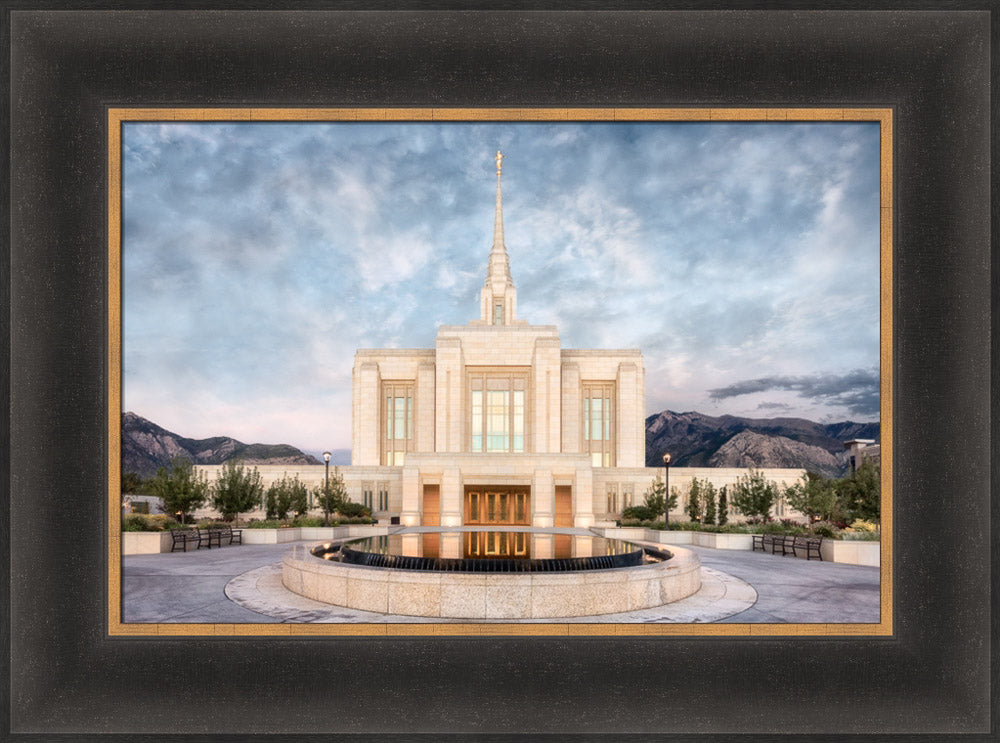 Ogden Temple - Chrome Series by Robert A Boyd