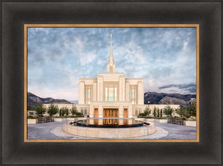 Ogden Temple - Chrome Series by Robert A Boyd