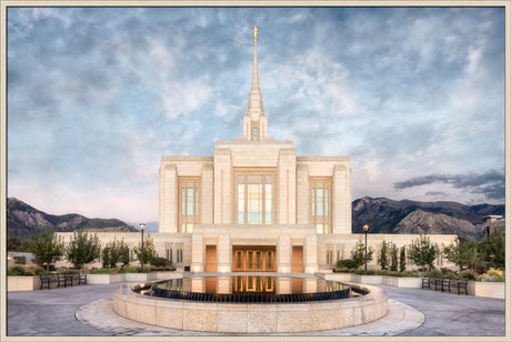 Ogden Temple - Chrome Series by Robert A Boyd