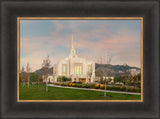 Ogden Temple - Evening Path by Robert A Boyd