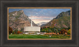 Provo Temple - Late Summer by Robert A Boyd