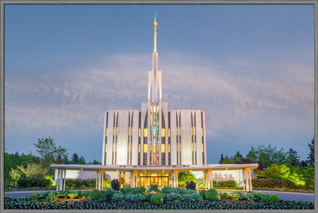 Seattle Temple - Welcome to the Temple by Robert A Boyd