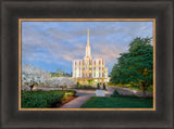 Seattle Temple - Garden Path by Robert A Boyd