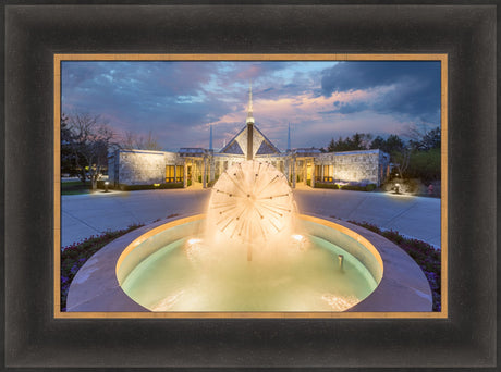 Chicago Temple - Fountains by Robert A Boyd