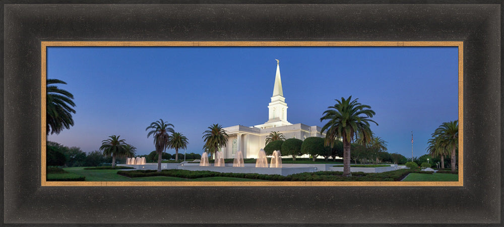 Orlando Temple - Panoramic by Robert A Boyd