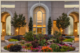 Mt Timpanogos Temple - Garden Path by Robert A Boyd