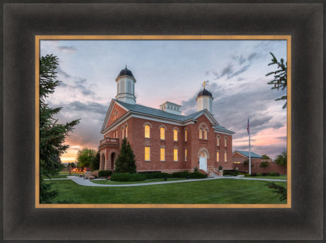 Vernal Temple - Summer Lawn by Robert A Boyd