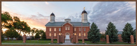 Vernal Temple - Front Gate by Robert A Boyd