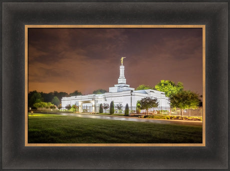 Nashville Temple - Stormy Sky by Robert A Boyd