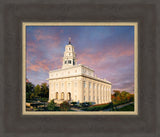 Nauvoo Temple - Fall Sky by Robert A Boyd