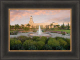 Newport Beach Temple - Fountain by Robert A Boyd