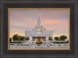 Draper Temple - Sunrise by Robert A Boyd