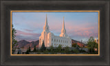 Brigham City Temple - Sunrise by Robert A Boyd