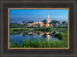 Fort Lauderdale Temple - Evening Stroll by Robert A Boyd