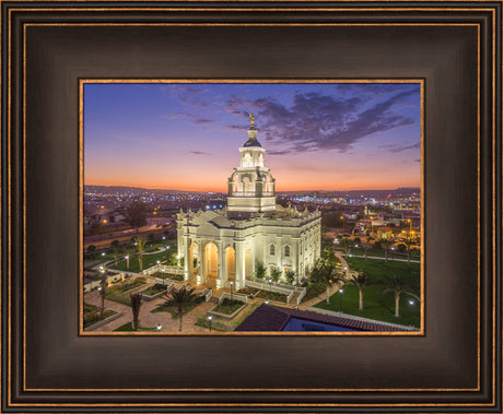 Tijuana Temple - Sunset by Robert A Boyd