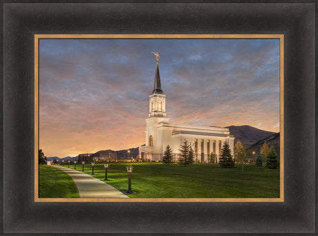 Star Valley Temple - Eventide by Robert A Boyd