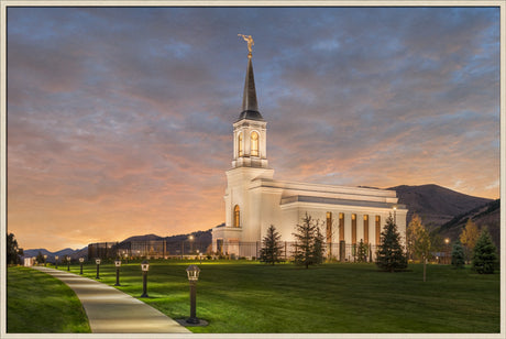 Star Valley Temple - Eventide by Robert A Boyd