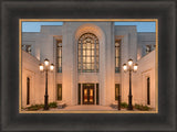 Paris Temple - Main Entrance by Robert A Boyd