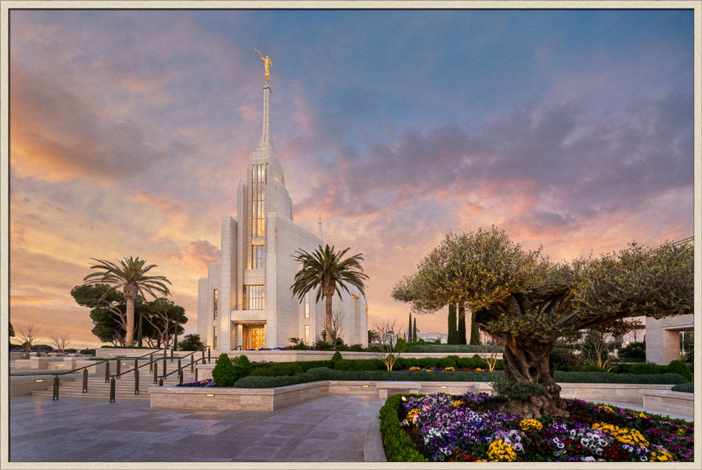 Rome Temple - Eventide by Robert A Boyd