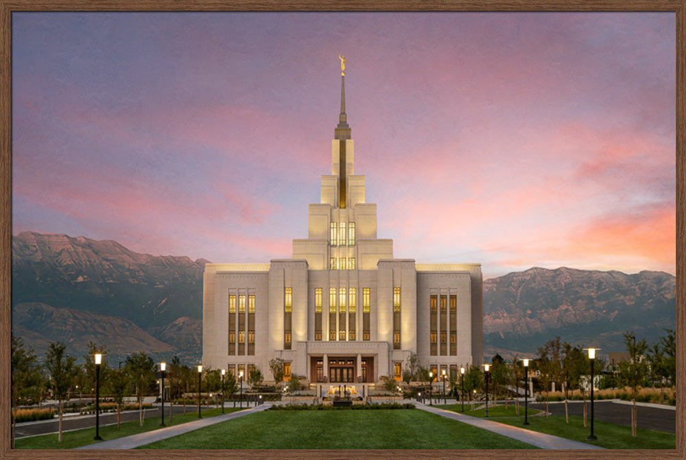 Saratoga Springs Temple- Eventide