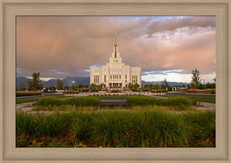 Saratoga Springs - Promised Blessings - framed giclee canvas