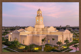 McAllen Temple- Hope - framed giclee canvas