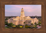 McAllen Temple- Hope - framed giclee canvas