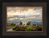 Orem Temple- Tranquility - framed giclee canvas