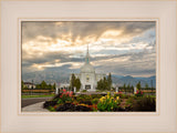 Orem Temple- Tranquility - framed giclee canvas