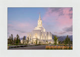 Orem Temple- Clarity - framed giclee canvas