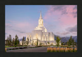 Orem Temple- Clarity - framed giclee canvas