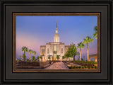 Red Cliffs Utah Temple - Covenant Path - framed giclee canvas