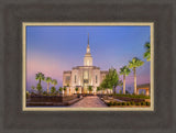 Red Cliffs Utah Temple - Covenant Path - framed giclee canvas