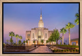 Red Cliffs Utah Temple - Covenant Path - framed giclee canvas