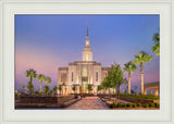 Red Cliffs Utah Temple - Covenant Path - framed giclee canvas