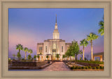 Red Cliffs Utah Temple - Covenant Path - framed giclee canvas