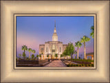 Red Cliffs Utah Temple - Covenant Path - framed giclee canvas