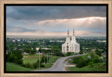 Layton Temple - A Royal View - framed giclee canvas