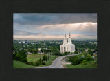 Layton Temple - A Royal View - framed giclee canvas