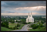 Layton Temple - A Royal View - framed giclee canvas