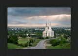 Layton Temple - A Royal View - framed giclee canvas