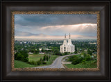 Layton Temple - A Royal View - framed giclee canvas