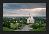 Layton Temple - A Royal View - framed giclee canvas