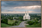 Layton Temple - A Royal View - framed giclee canvas