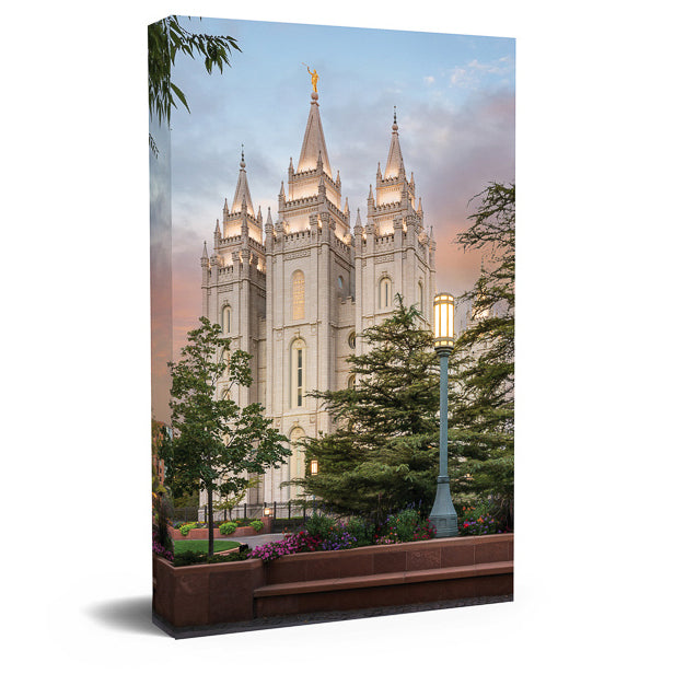 A Pillar of Light Temple Journal by Robert A Boyd - 6x8.5" soft cover lined notebook